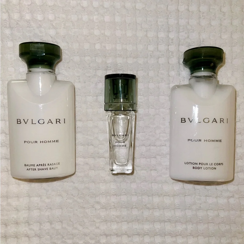 NEW BVLGARI Pour Homme Toiletry Set - Picture 2 of 6